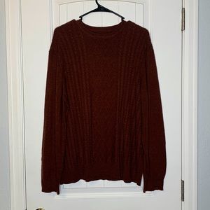 Burnt Orange Mens Size L Sweater Dockers